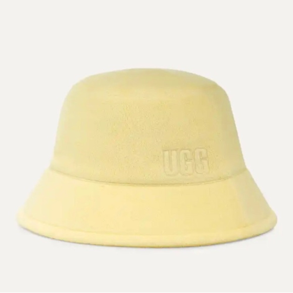 UGG Yellow Terry Bucket Hat